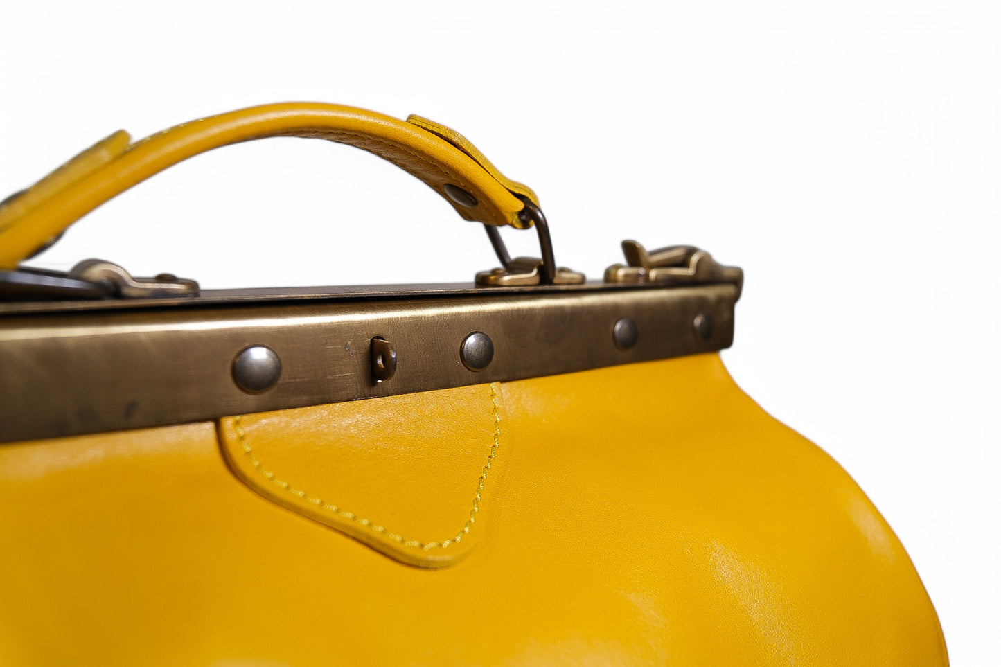 VITA - Torba lekarska ze skóry naturalnej made in italy (mała)