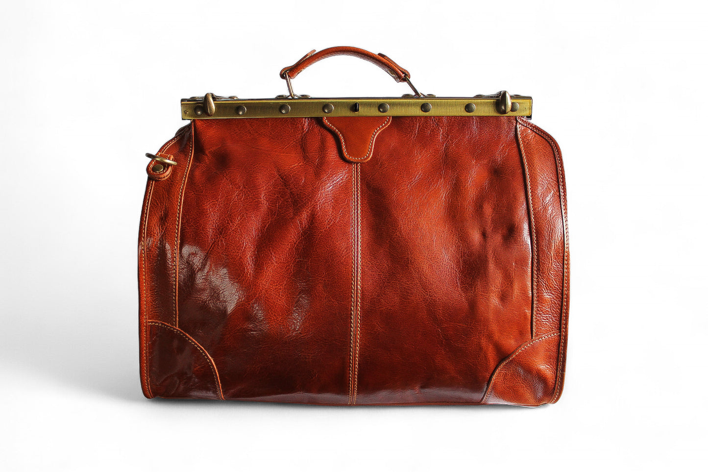 VITA - Torba lekarska ze skóry naturalnej made in italy (duża)