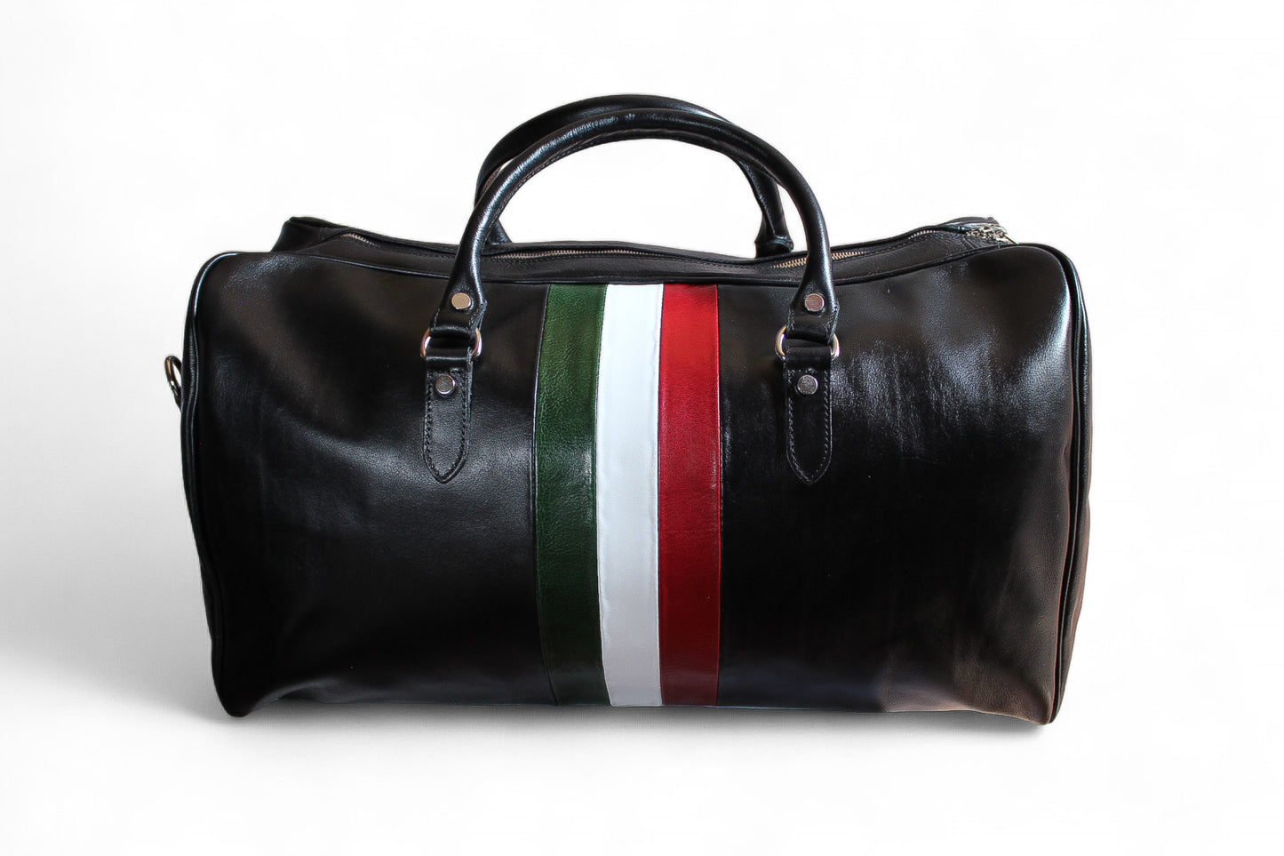 ITALIA - Torba podróżna skórzana męska klasyczna made in italy