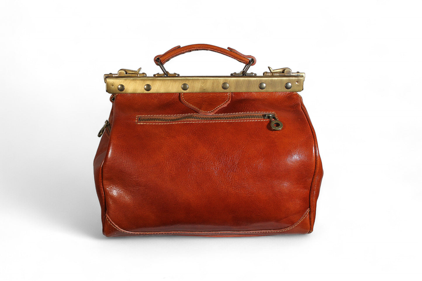 VITA - Torba lekarska ze skóry naturalnej made in italy (mała)