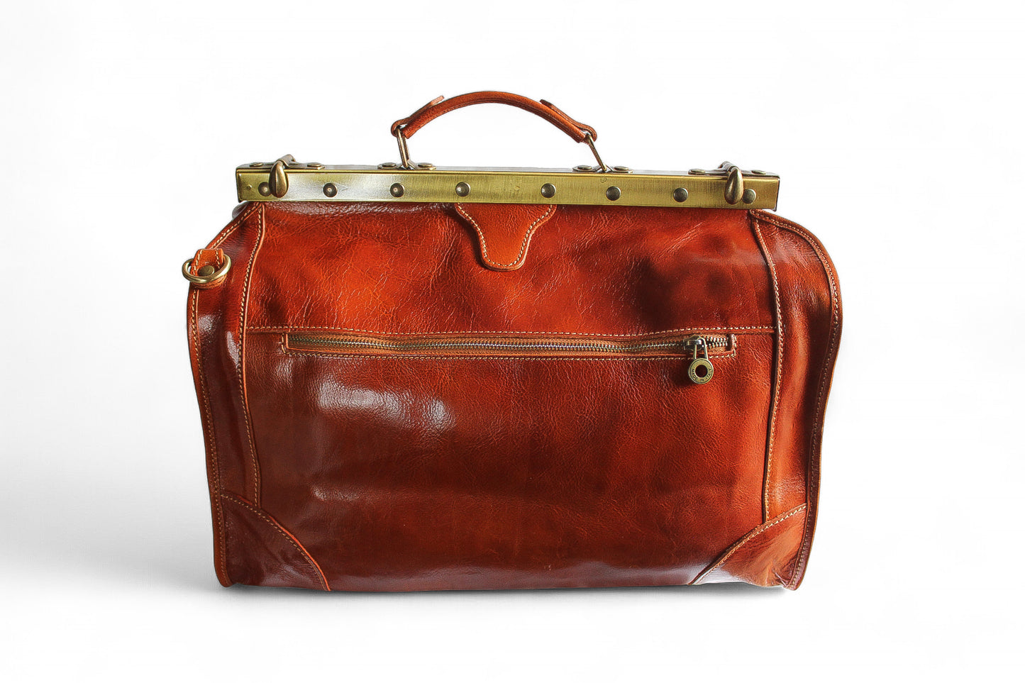 VITA - Torba lekarska ze skóry naturalnej made in italy (duża)