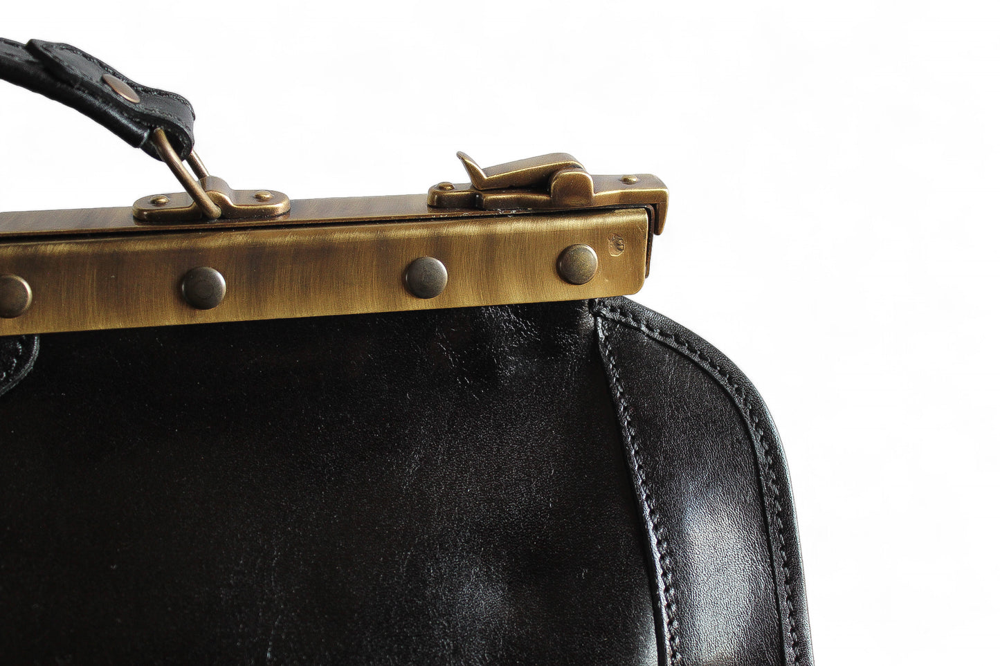 VITA - Torba lekarska ze skóry naturalnej made in italy (duża)
