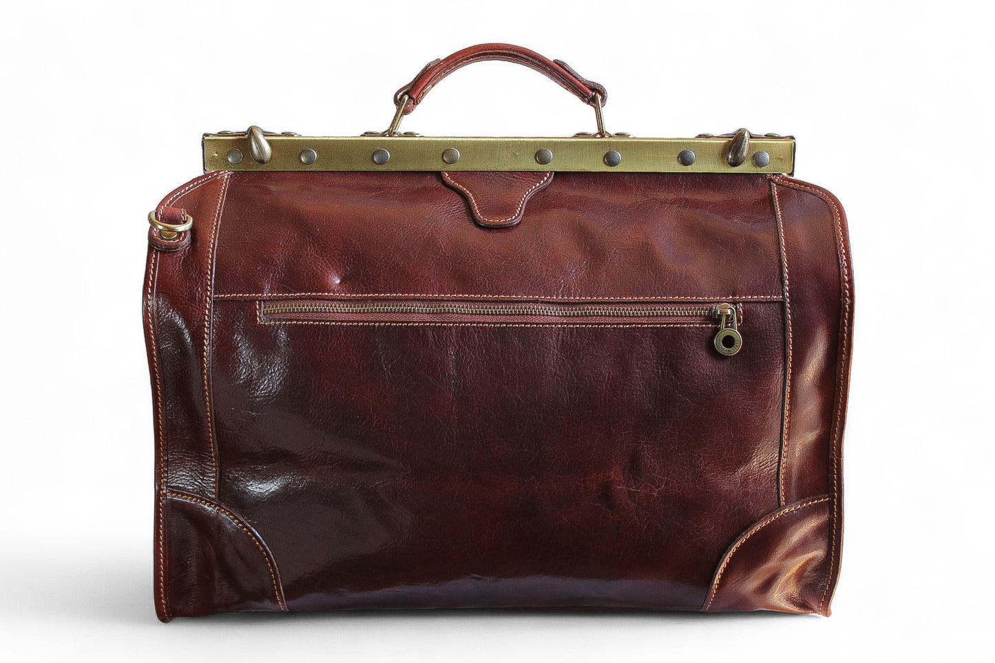 VITA - Torba lekarska ze skóry naturalnej made in italy (duża)
