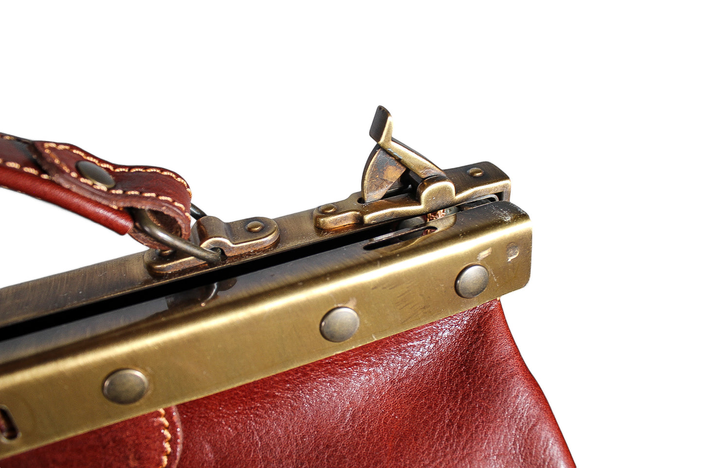 VITA - Torba lekarska ze skóry naturalnej made in italy (mała)