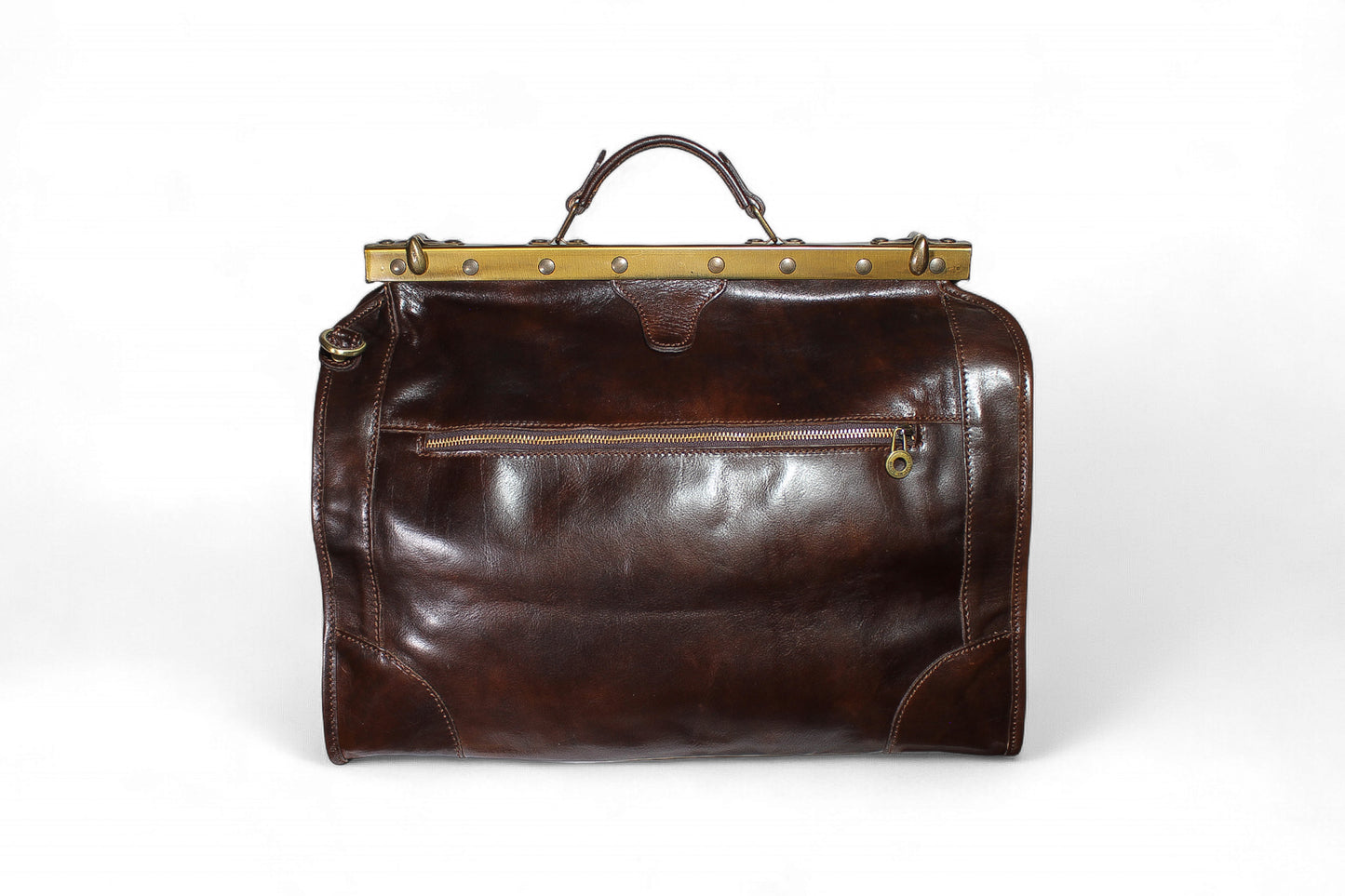 VITA - Torba lekarska ze skóry naturalnej made in italy (duża)